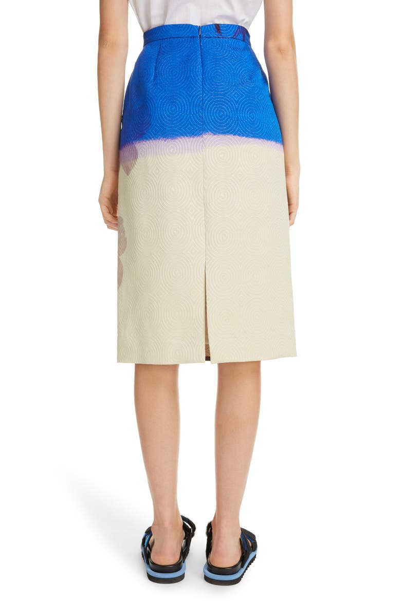 Santon Pencil Skirt, Alternate, color, 977-DES.C