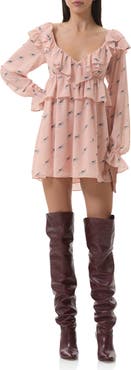 AFRM Arland Long Sleeve Minidress