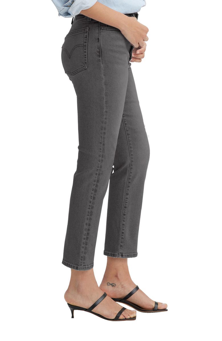 Levi's Wedgie High Waist Ankle Straight Leg Jeans, Alternate, color, 