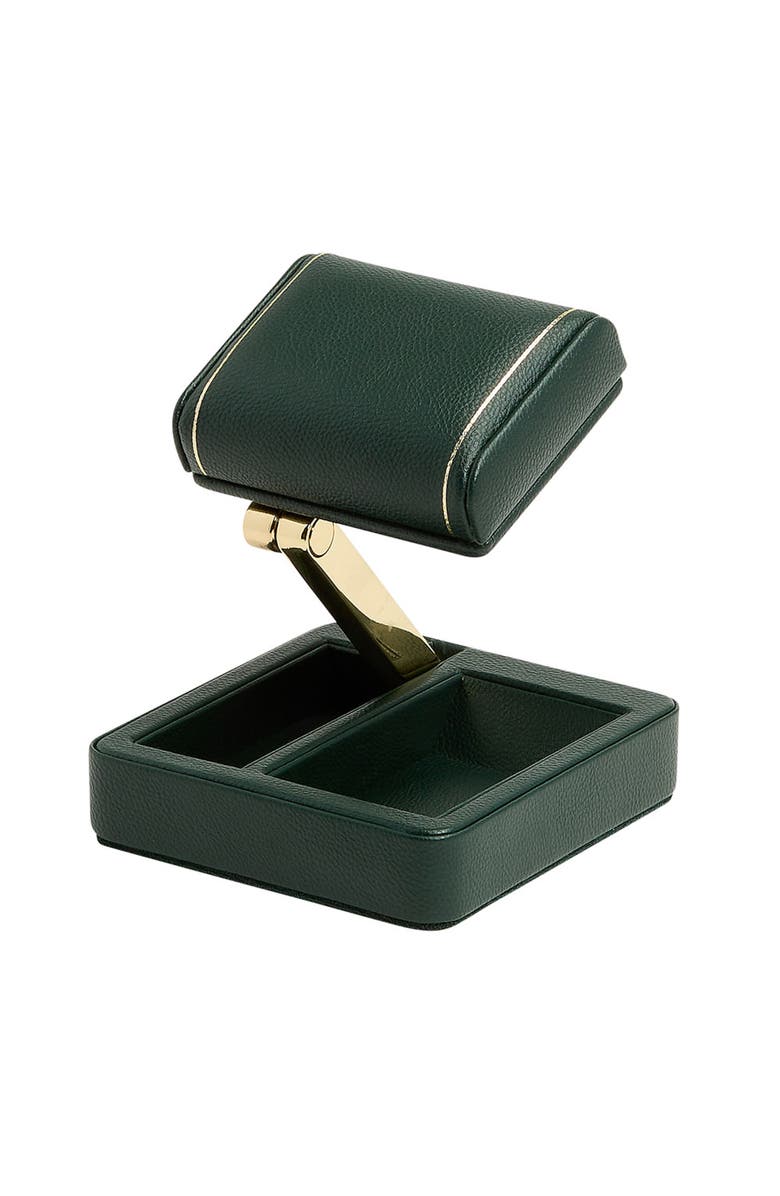 WOLF British Racing Single Travel Watch Stand, Alternate, color, Green