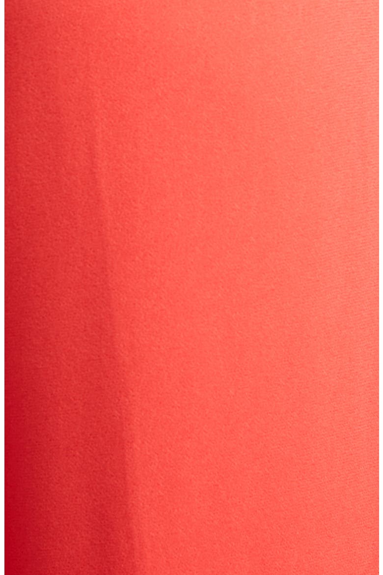 Stretch Crepe Pants, Alternate, color, DEEP CORAL