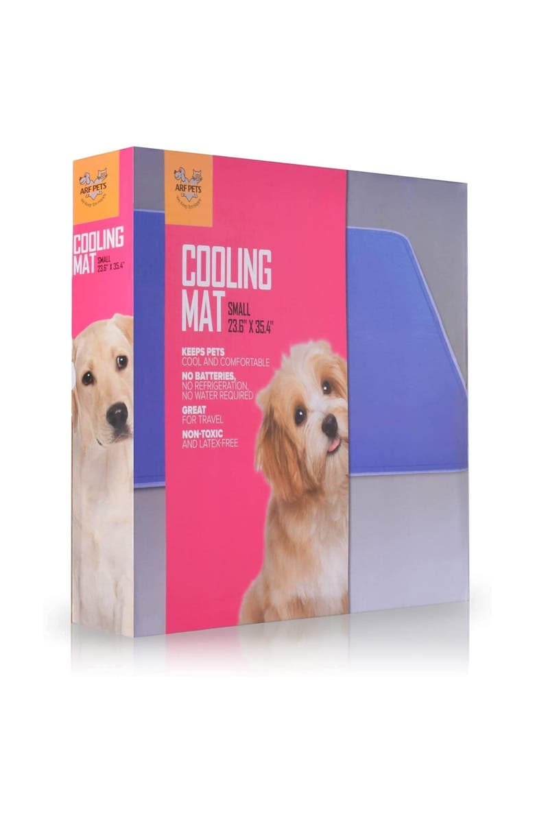 Arf Pets Dog Cooling Mat with Durable Non-Toxic Gel Design, Alternate, color, Grey