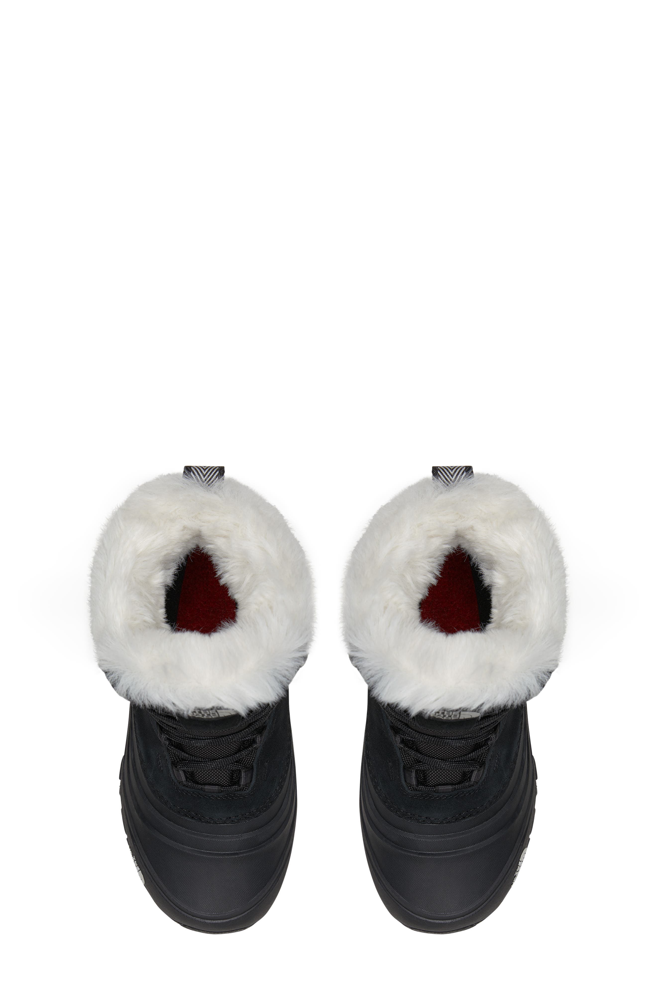 The North Face Kids' Shellista V Lace-Up Waterproof Boot, Alternate, color, Tnf Black/ Tnf Black