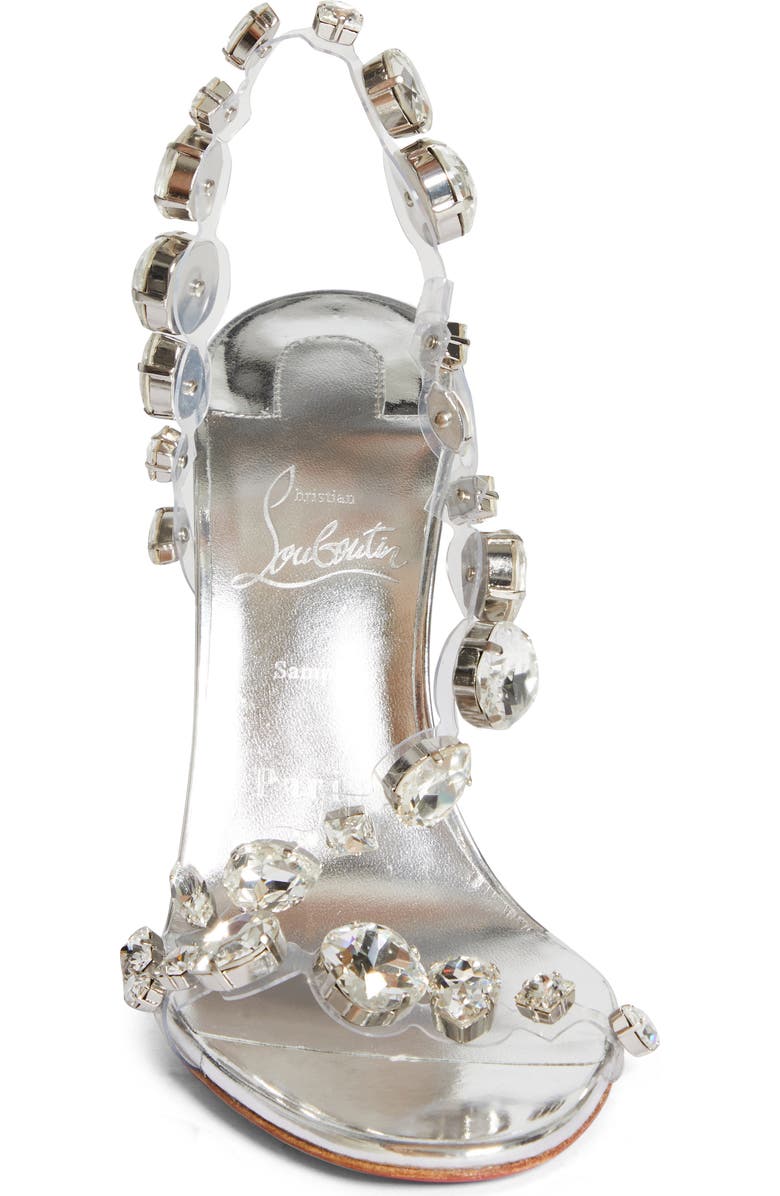 Christian Louboutin Rosalie Crystal Embellished Slingback Sandal, Alternate, color,