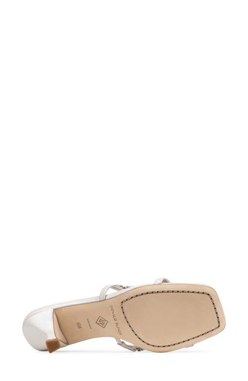 Donald Pliner H Strap Sandal In White