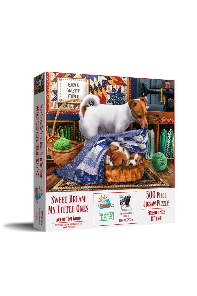 Sweet Dream my Little Ones 500 piece Jigsaw Puzzle for Adults, Main, color, Multicolor