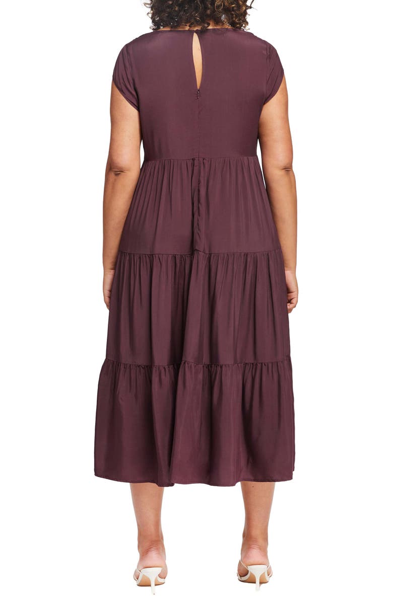 Estelle Lana Tiered Maxi Dress, Alternate, color, 