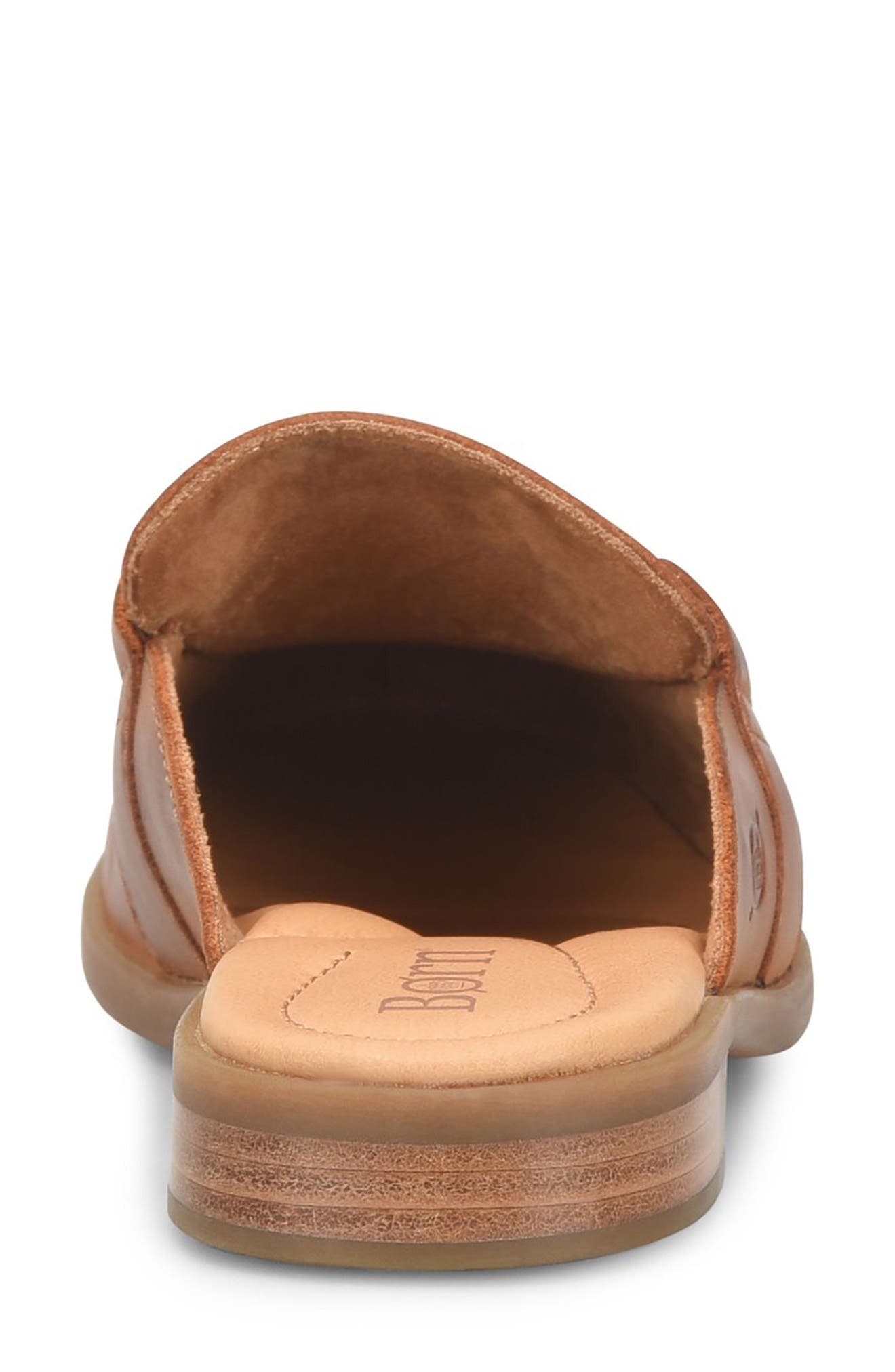 Claire Bit Mule, Alternate, color, BROWN LEATHER