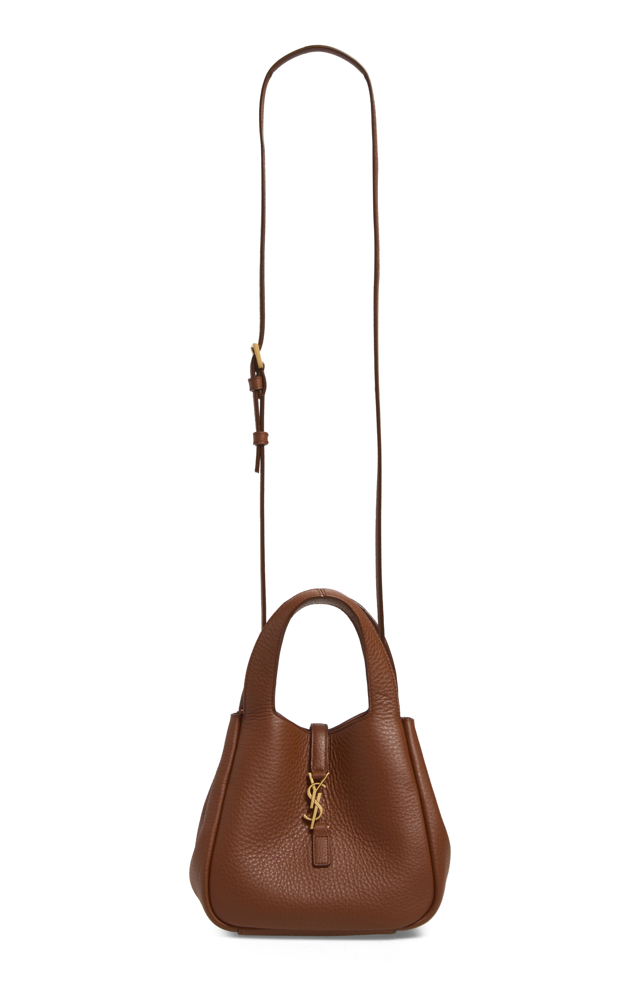 Baby Bea Leather Tote, Alternate, color, TOASTED BROWN