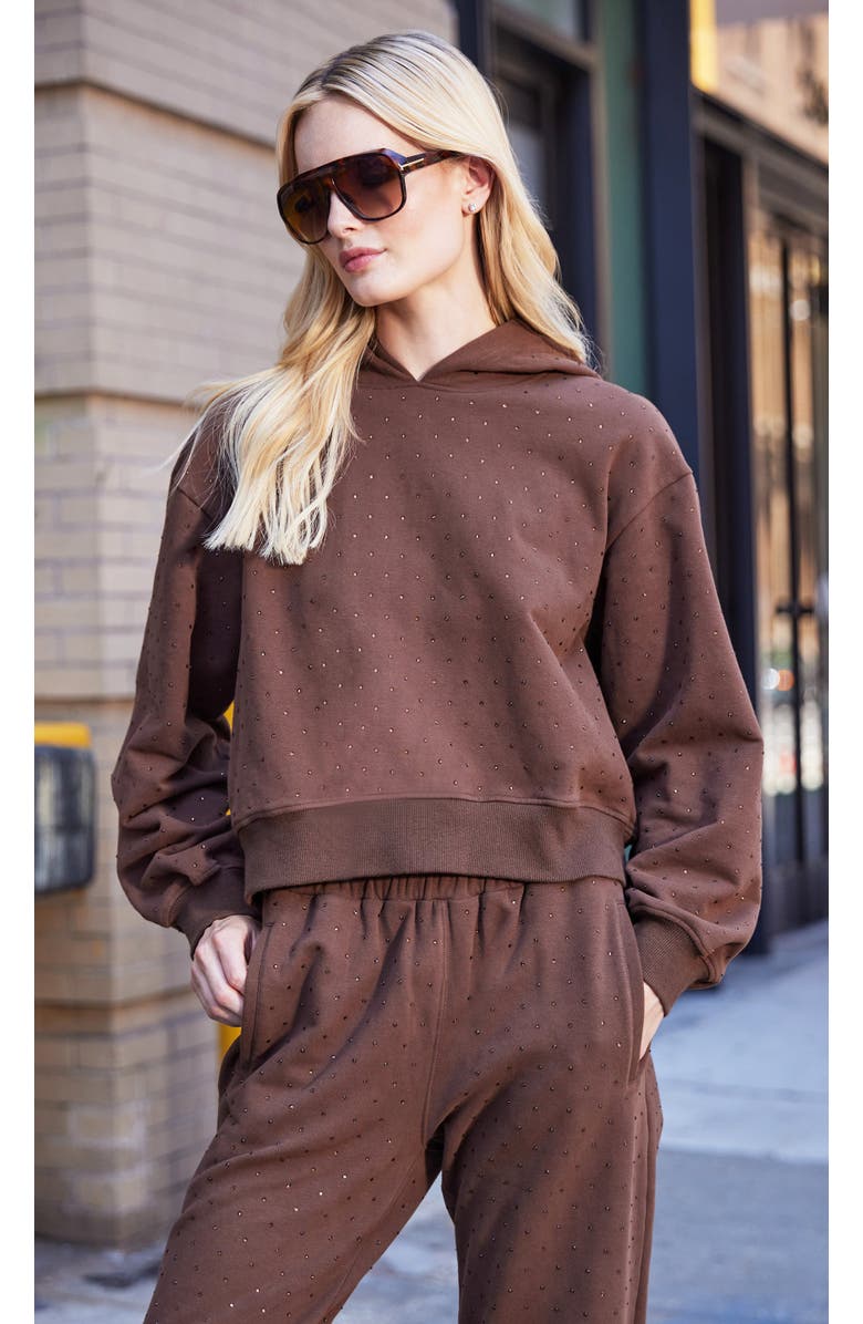 Generation Love Renae Crystal Hoodie, Alternate, color, 