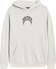 Lost Pisces Logo Graphic Cotton Blend Hoodie