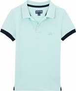 Vilebrequin Kids' Solid Cotton Polo