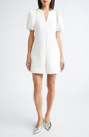 Stine Goya Textured Fit & Flare Minidress