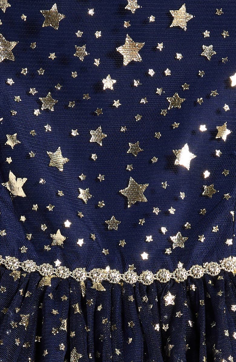 Pippa & Julie Kids' Nova Iconic Star Tulle Dress, Alternate, color,