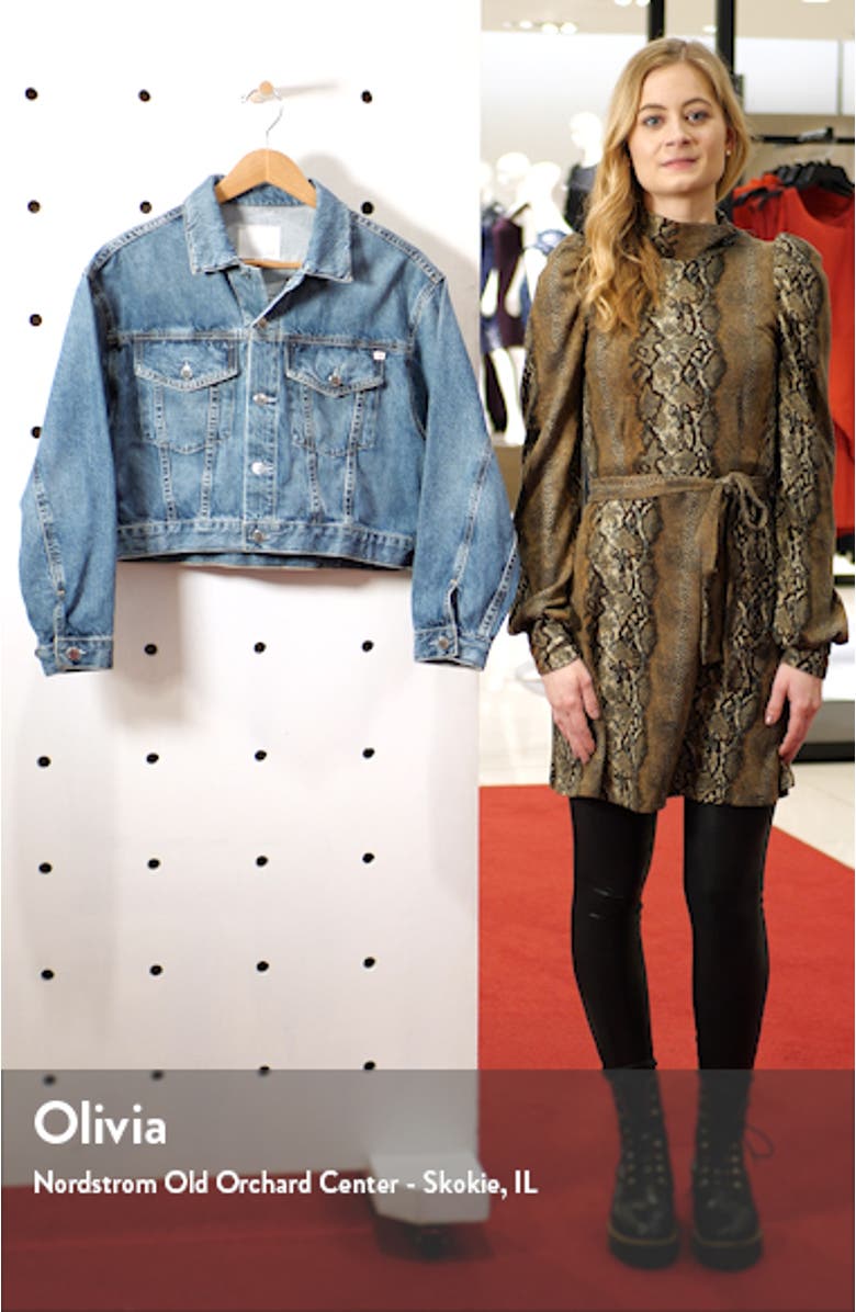 Mirah Denim Trucker Jacket, sales video thumbnail