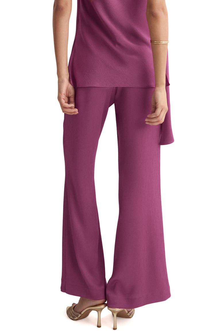 Straight Leg Satin Pants, Alternate, color, LIGHT/ PASTEL PURPLE