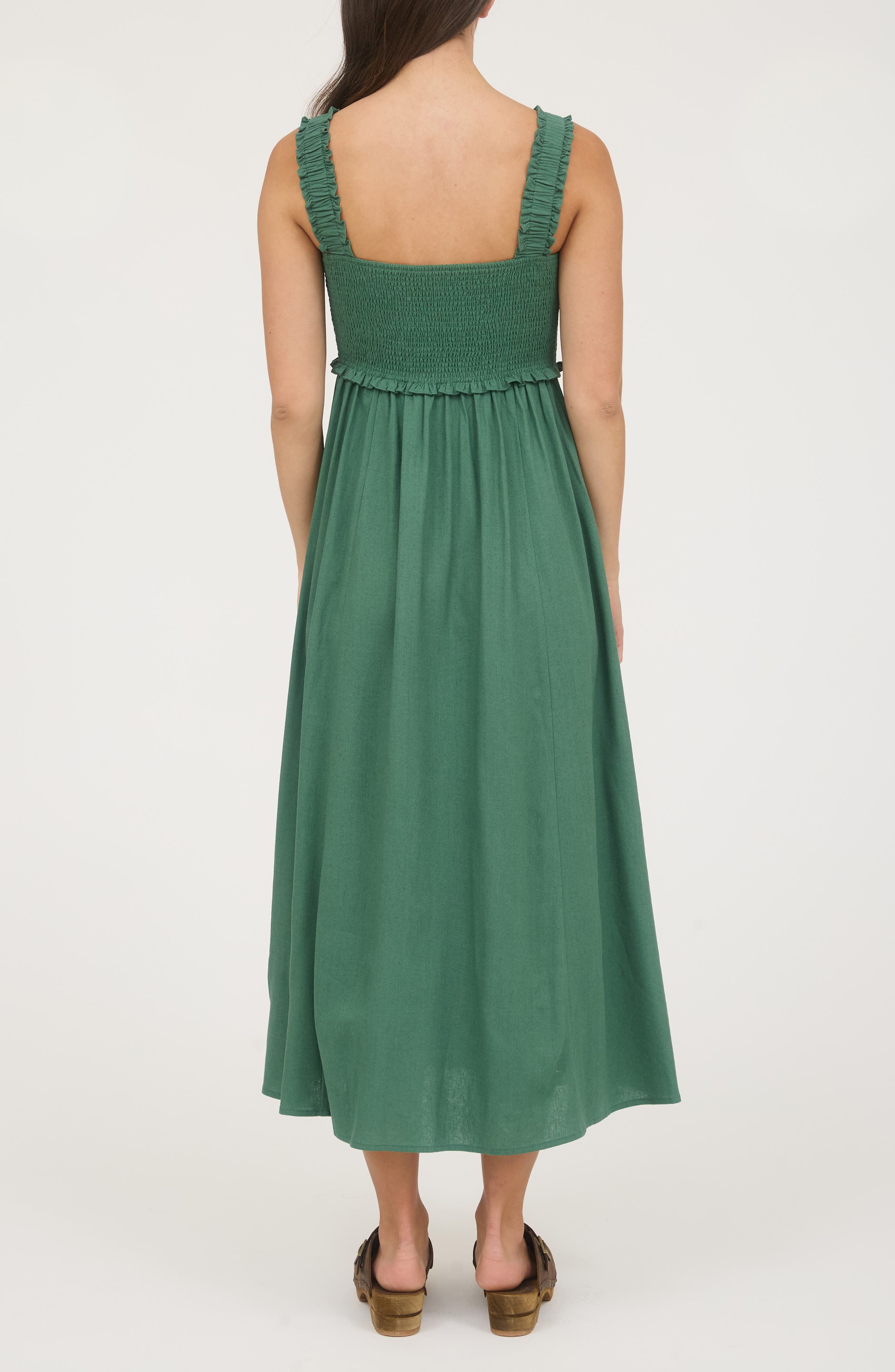 Smocked Midi Sundress - image 4