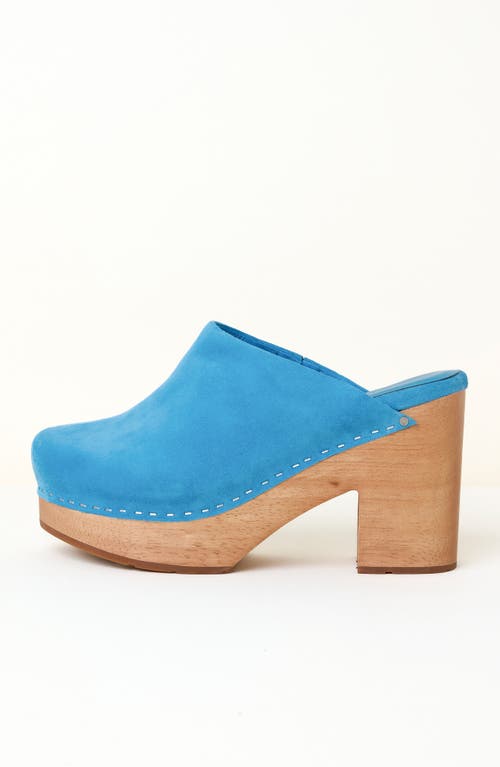 Charlotte Stone Marlo Platform Clog In Blue