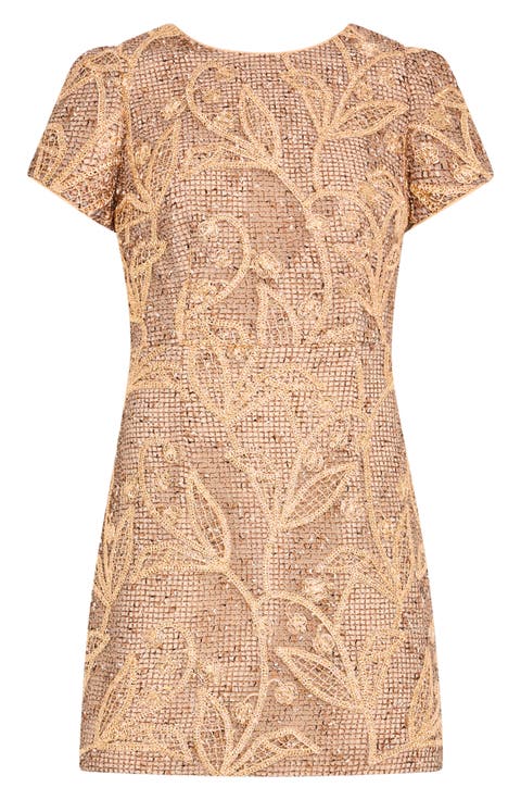 Daisy Embroidered Minidress