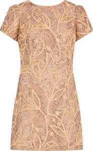 Milly Daisy Embroidered Minidress