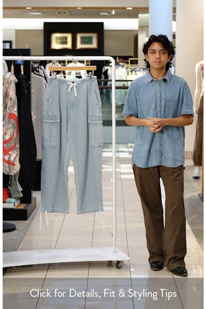 Cotton Knit Cargo Pants video