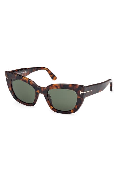 53mm Cat Eye Sunglasses