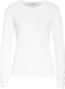 Vince Essential Long Sleeve Crewneck Tee