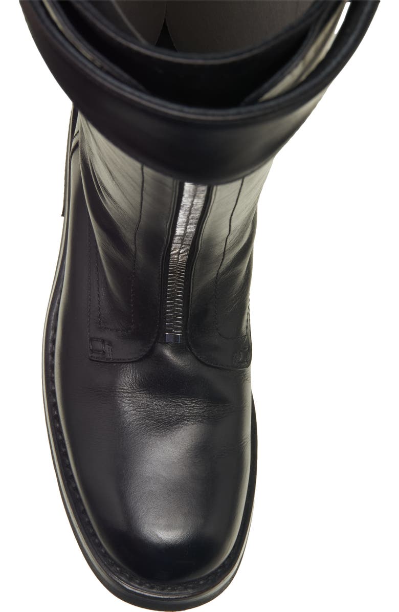 McQueen Knee High Riding Boot, Alternate, color, Black