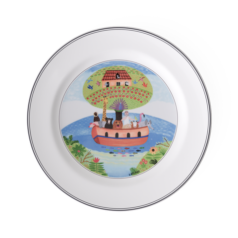 Design Naif Dinner Plate #2 Noah's Ark