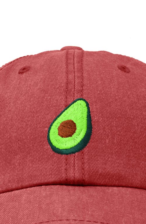 DALIX DALIX AVOCADO EMBROIDERED FOOD HAT 