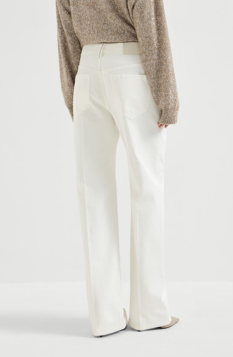 Brunello Cucinelli Contemporary Loose trousers, Alternate, color, Panama