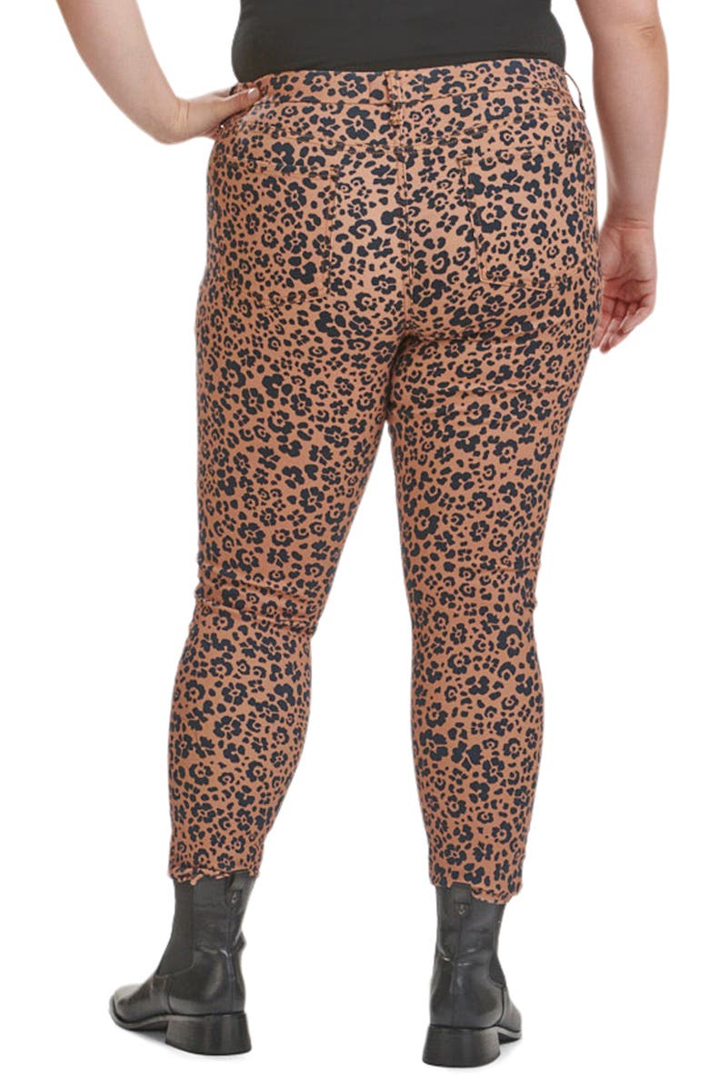 7 For All Mankind High Waist Ankle Skinny Jeans, Alternate, color,