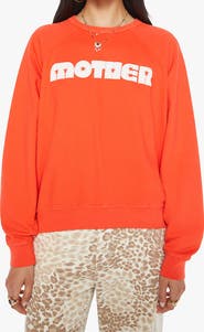 MOTHER The Biggie Concert Cotton Graphic Sweatshirt