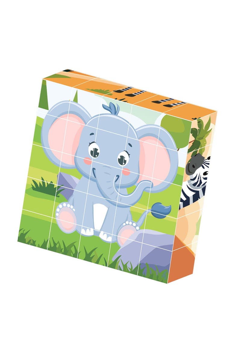 CONTIXO Animal Puzzle Blocks, Alternate, color, Multi Color