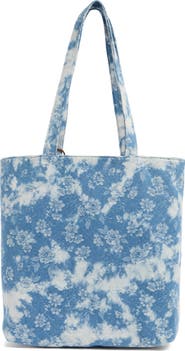 Lucky Brand Pira Canvas Book Tote Bag