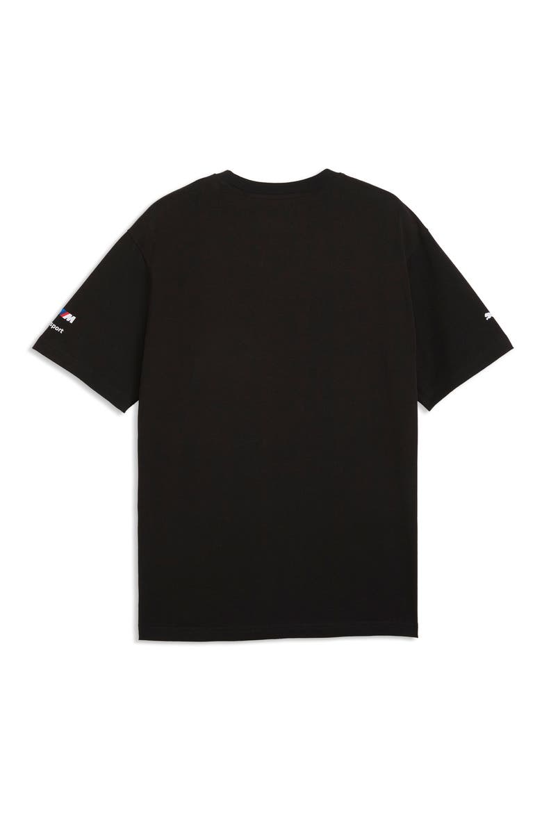 BMW M Motorsport Car Cotton Graphic T-Shirt, Alternate, color, PUMA BLACK