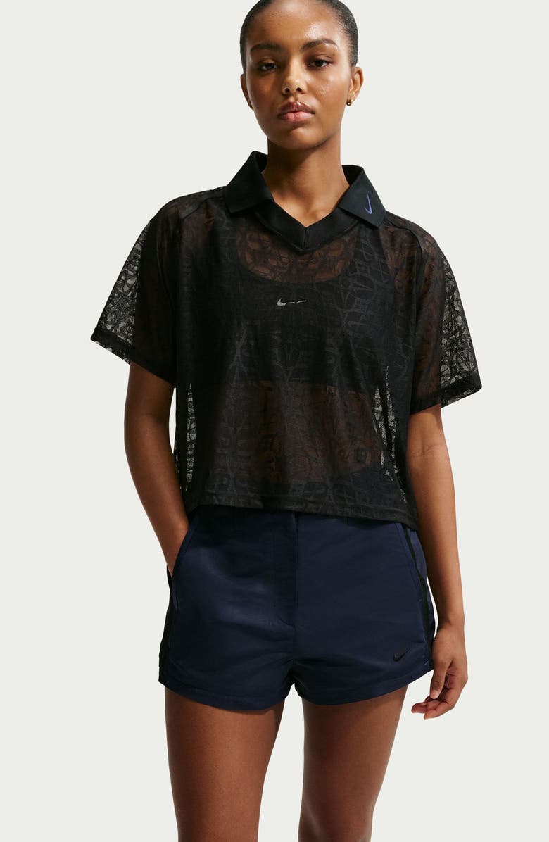 Nike Sportswear Shorts, Alternate, color, Midnight Navy/ Black/ Black