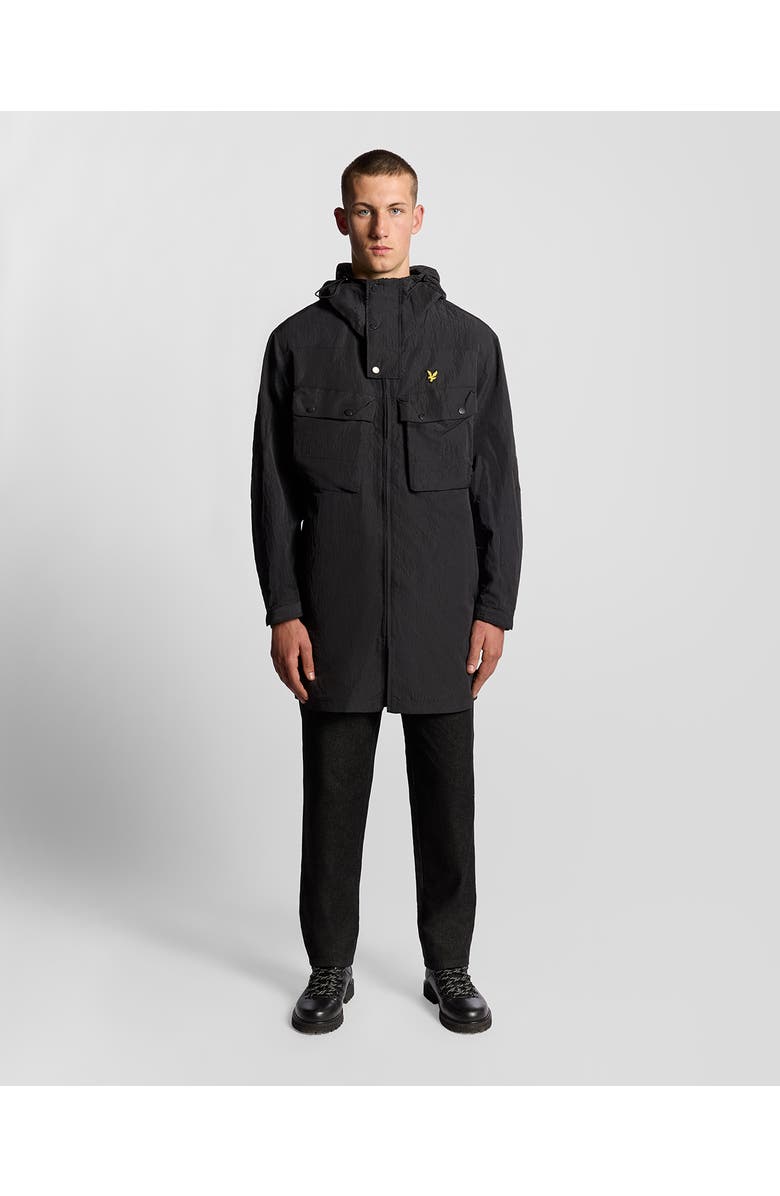 Lyle & Scott Guard Parka, Alternate, color, Black Ice