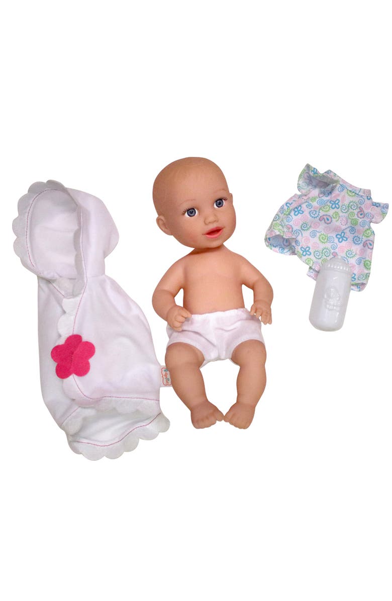 Baby's First Baby Doll With Bath Time Accessories, Main, color, Multicolored