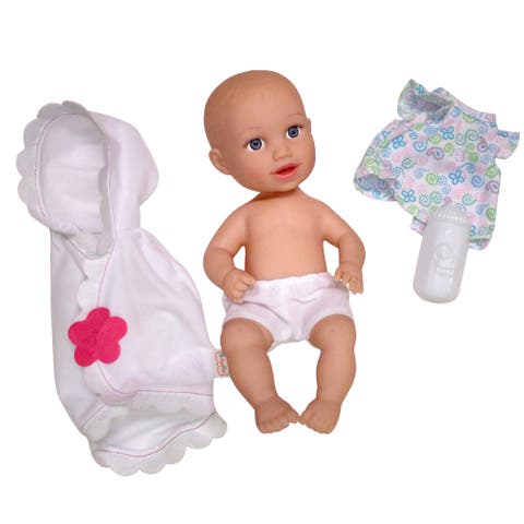 Baby Doll With Bath Time Accessories