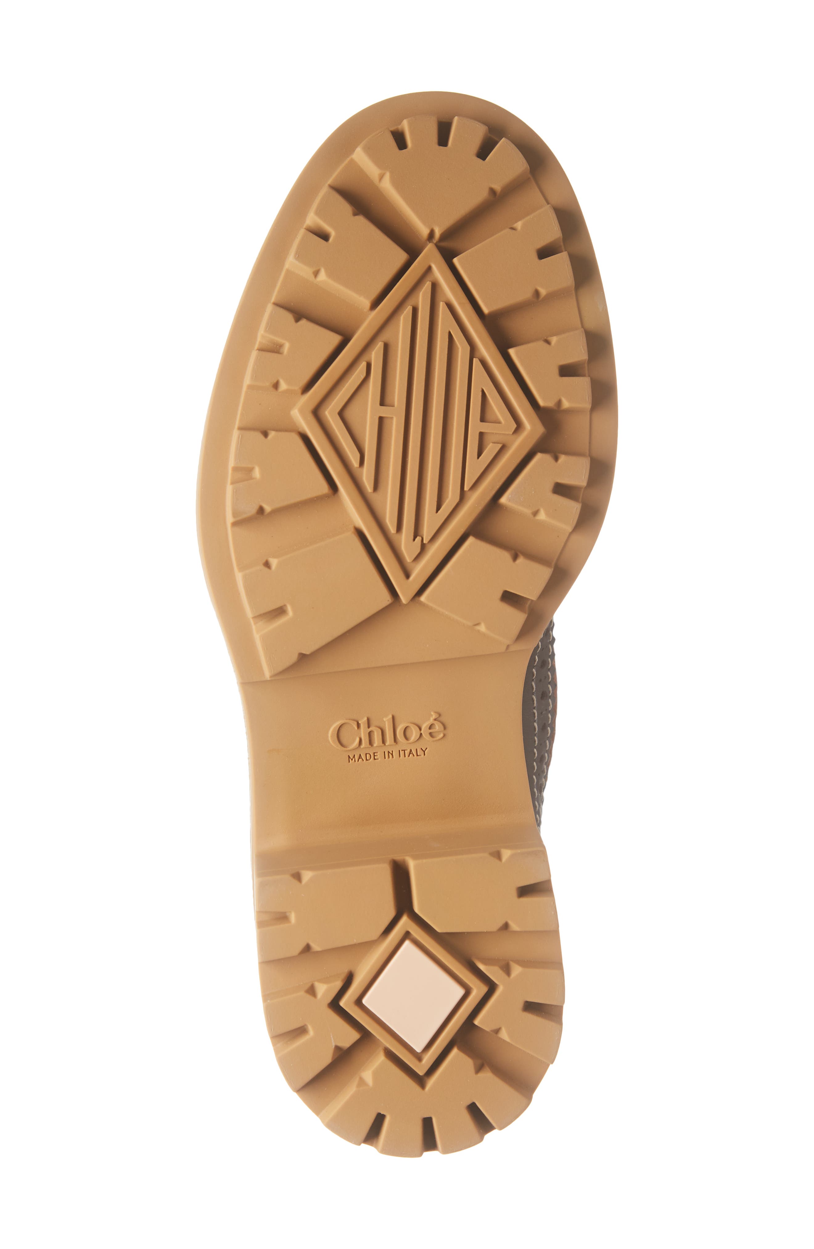 Chloé Franne Lace-Up Boot, Alternate, color, 