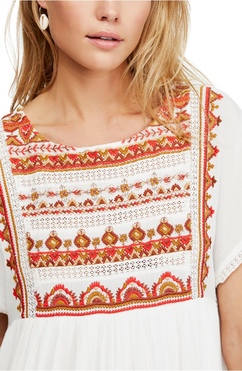 Free People Sunrise Wanderer Minidress, Alternate, color,