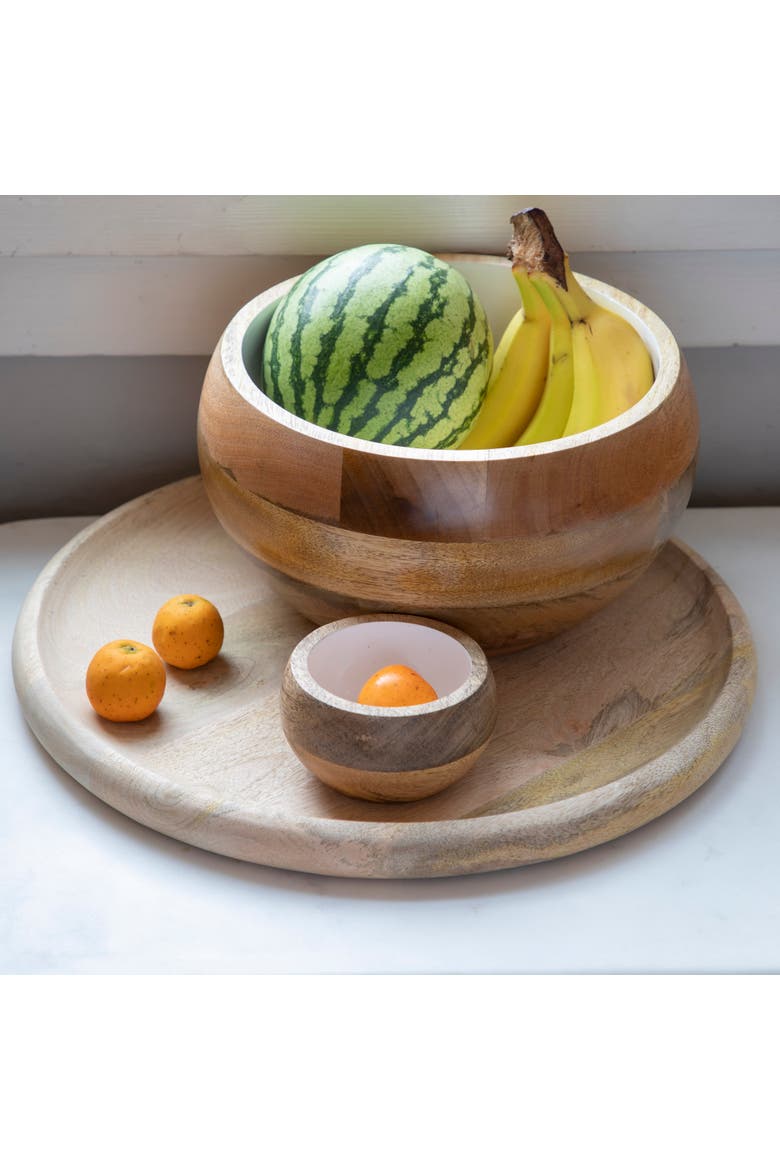 Madras Curva Bowl, Alternate, color, Brown