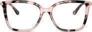 Michael Kors Shenandoah 53mm Square Optical Glasses
