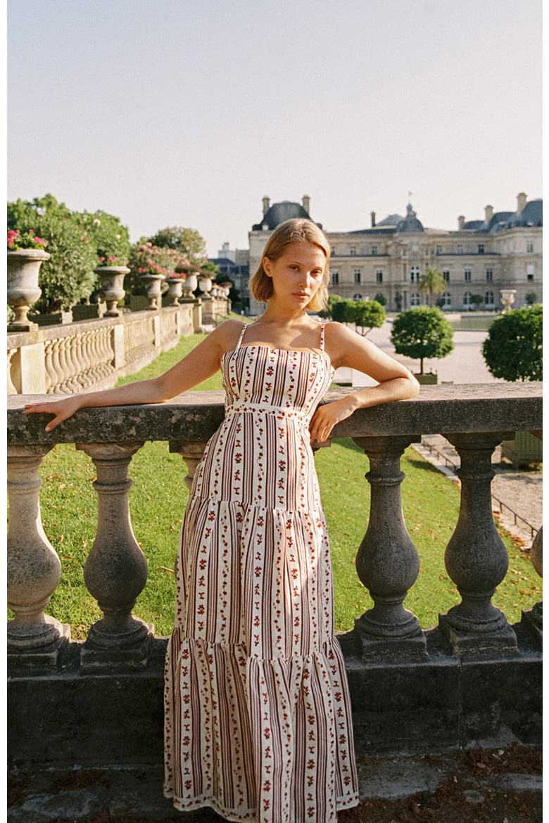 Celine Maxi Dress, Alternate, color, Raye Fleur