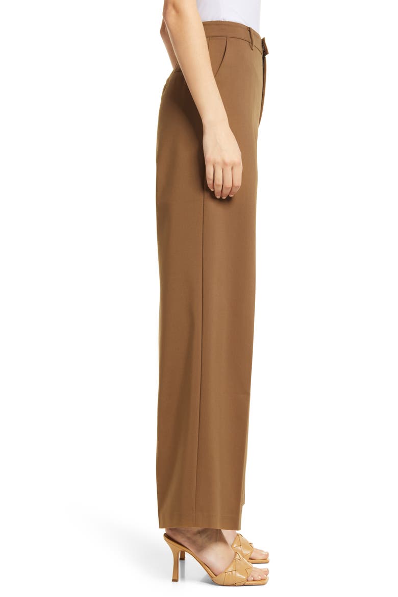 Wide Leg Trousers, Alternate, color, SEPIA