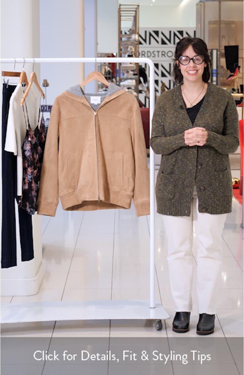 Suede Hoodie, sales video thumbnail