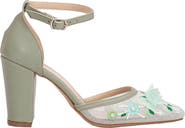 Forever & Always Shoes Ivy 3D Floral Lace High Heels