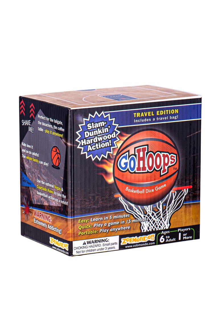 GoHoops Basketball Dice Game, Main, color, Multicolored
