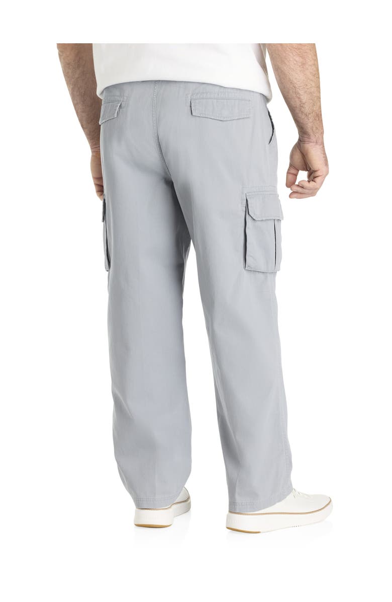 True Nation by DXL Big & Tall Broken-In Relaxed Fit Cargo Pants, Alternate, color, Tradewinds